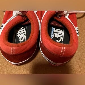 Men’s Red Vans